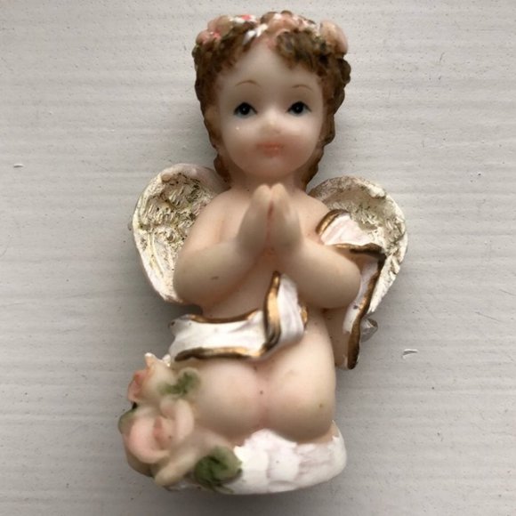 Vintage Accents Praying Angel Cherub Figurine Poshmark